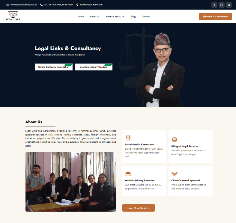 Legal Links and Consultancy